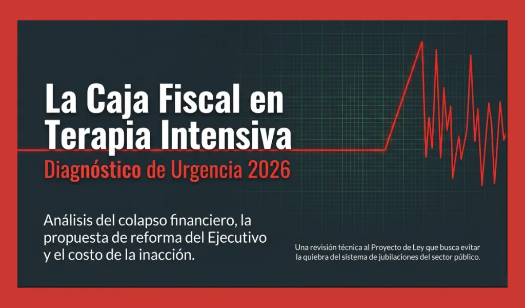La crisis de la Caja Fiscal y las consecuencias si no se hacen las reformas inmediatamente. Explicado acá!